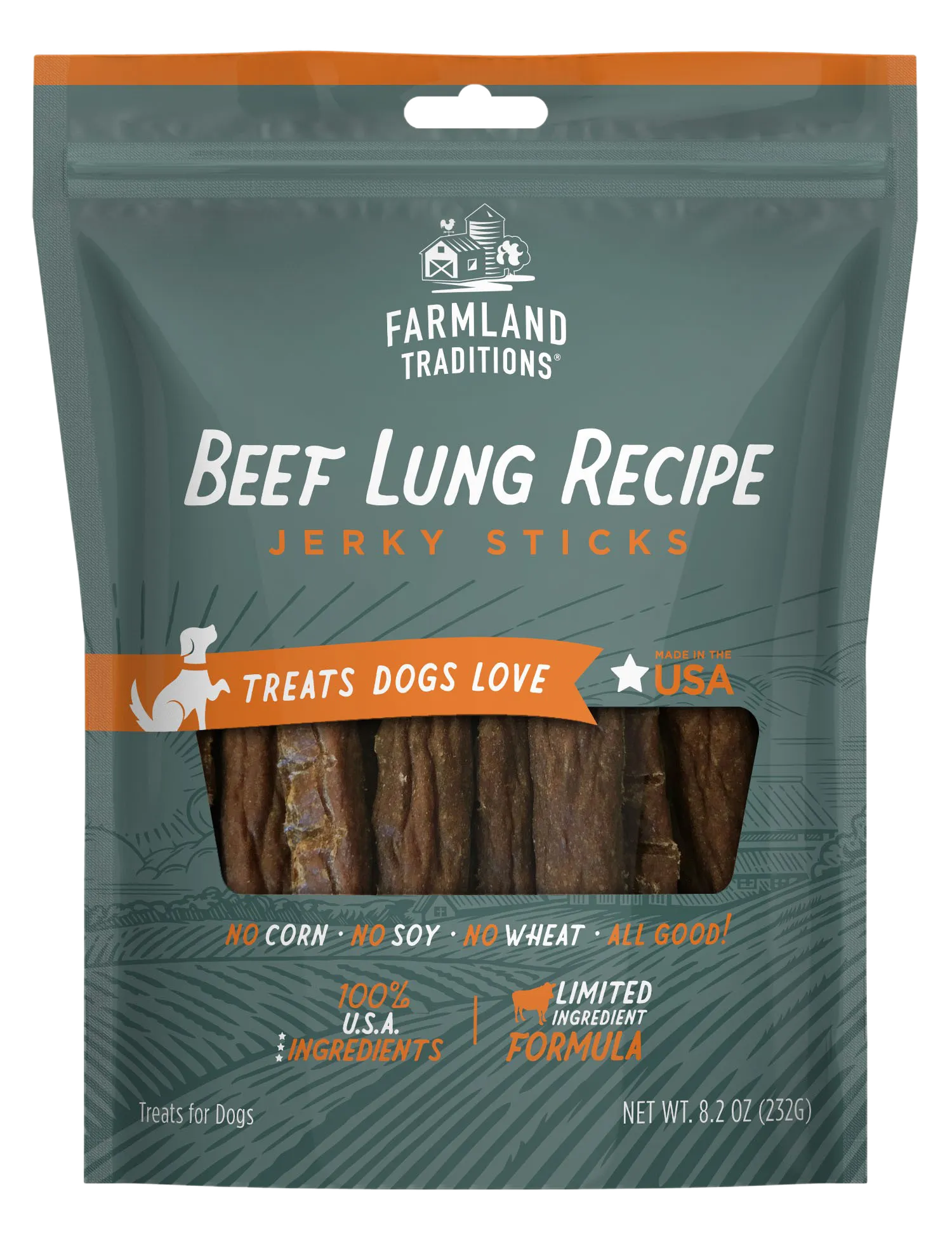 Beef Lung Front Rendering