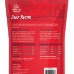 Beef Recipe Jerky Sticks back of bag