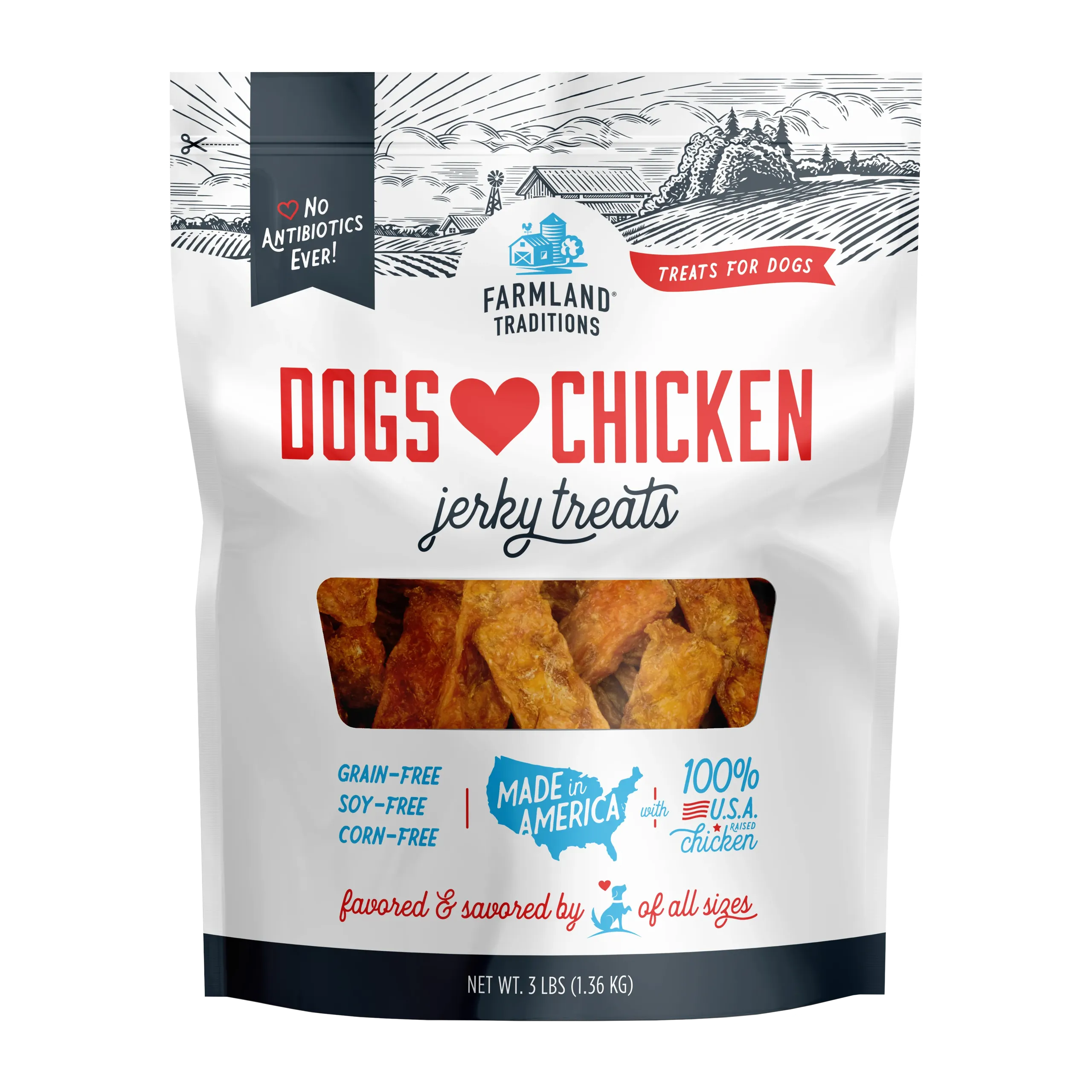 Dogs Heart Chicken Front Updated