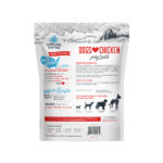 Dogs Love chicken back of bag