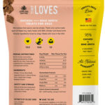 Back of bag for Tiny Loves Chicken & Bone Broth