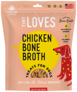 Tiny Loves Love Chicken with Bone Broth front of bag