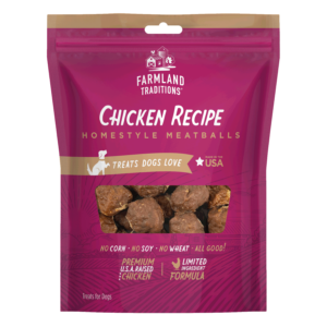 Chicken Recipe Homestyle Meatballs - front of bag