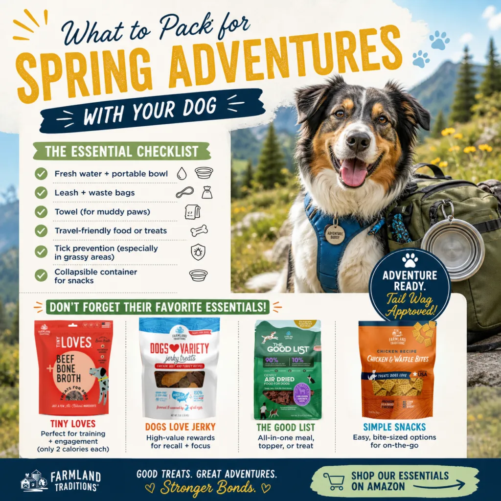 what to pack for spring adventures